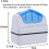 Magnetic Glass Cleaning Brush Cleaner Magnet Glass Scraper ,Size S 2