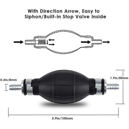 Manual Siphon Fuel Pump, Diesel Fuel Water Transfer Manual Pump 1