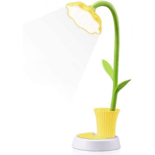 Kids Desk Lamp - Creative Rechargeable(Yellow)