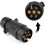 7-Pin Trailer Socket 7-Pin Male Towbar Plug 3