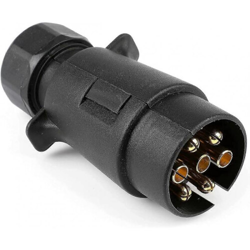 7-Pin Trailer Socket 7-Pin Male Towbar Plug