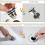 Pop Up Sink Drain with Anti-Clogging Filter(38-43mm) 5