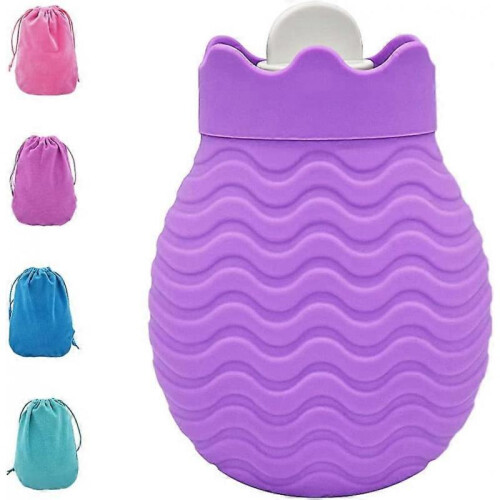 Hot Water Bottle with Cover, 320ml