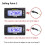 4-in-1 Motorcycle LCD Thermometer Oil Temp Voltage Time DC 12V 8