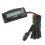 4-in-1 Motorcycle LCD Thermometer Oil Temp Voltage Time DC 12V 13