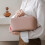 Large Cosmetic Bag (Sunset Pink) 5