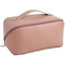 Large Cosmetic Bag (Sunset Pink)