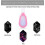 Hands Free Flashlight  with Clip,Pink 5