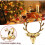 4 Pcs Gold Elk Deer Head Napkin Ring 3
