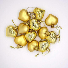 12 Pcs Small Pendant Shaped Heart