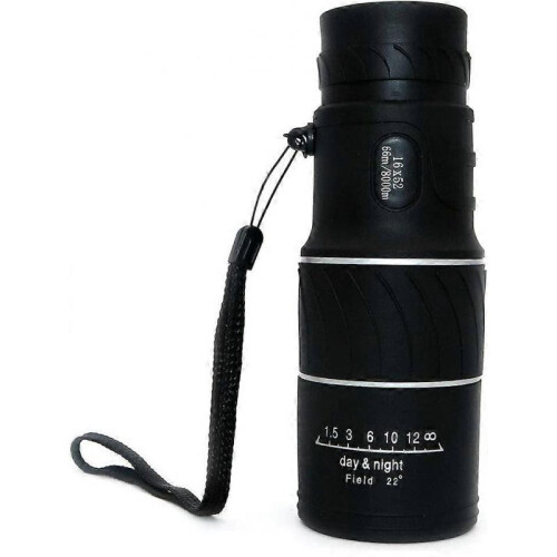 Monocular Telescope 16 x 52 High Optics Monocular, MFC Green Film