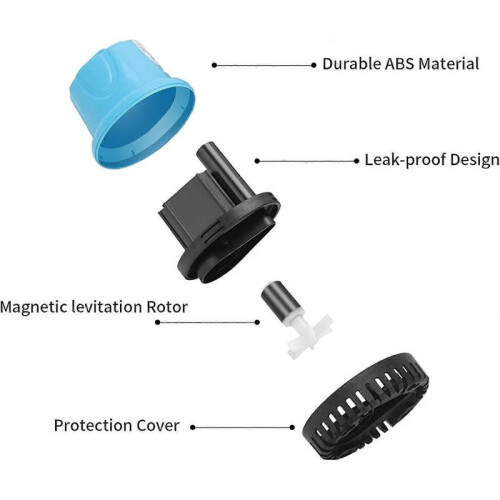 25W Submersible Water Pump Bottom Suction Pump,Dry Burn Protection 2