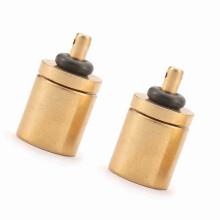 Gastank Nachfülladapter Messing Gold 17,6 9,7 mm 4 mm