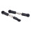 2 Stück RC Spurstangen-Ersatzteile 104072-2095 Schwarz 16