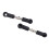 2 Stück RC Spurstangen-Ersatzteile 104072-2095 Schwarz 15