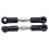 2 Stück RC Spurstangen-Ersatzteile 104072-2095 Schwarz 2