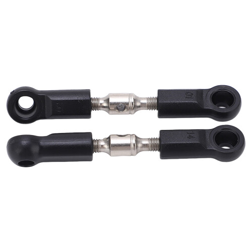 2 Stück RC Spurstangen-Ersatzteile 104072-2095 Schwarz 1