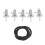 DT100/125 90 Kraftstofffilter 1/4-6mm/7mm transparent 2