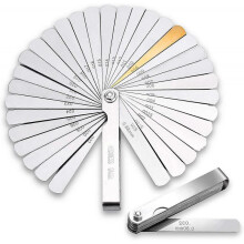 set of feeler gauges 32 stainless blades|SIZE 90MM