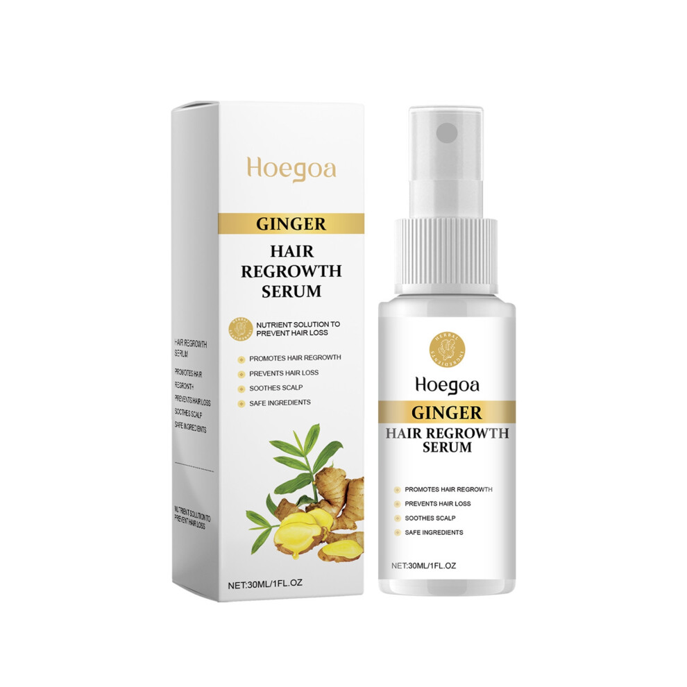 (30ml) Hair Essence Spray Hair Soft and Glossy Ginger Hair Care Scalp Treatment Spray
