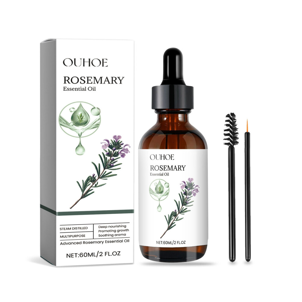 (As shown in the picture) Rosemary essential oil nourishing scalp rosemary essence soft fluffy care essential oil