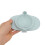 Eco-Friendly Wheat Straw Dumpling Maker Set of 3 Blue Press Molds 7