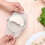 3 Pcs Dumpling Maker Mould Set, Wheat Straw, Small 2.76in & Large 4.33in 3
