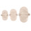 3 Pcs Dumpling Maker Mould Set, Wheat Straw, Small 2.76in & Large 4.33in 15