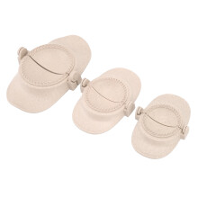 3 Pcs Dumpling Maker Mould Set, Wheat Straw, Small 2.76in & Large 4.33in