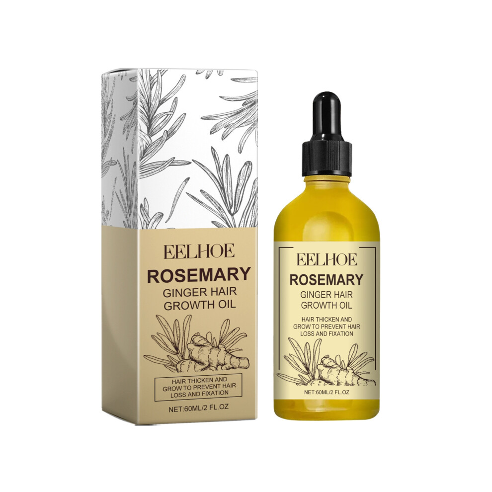 (Essential oil 60ml) Rosemary Ginger Series Scalp Cleansing, Nourishing, Smoothing Hair Washing Set