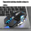 (Black) K680 RGB Rechargeable Gaming Wireless Keyboard and Mouse Set 4