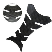 Carbon-Faser-Schädel Motorrad Kraftstofftank-Aufkleber 19,7x13,4cm Universell