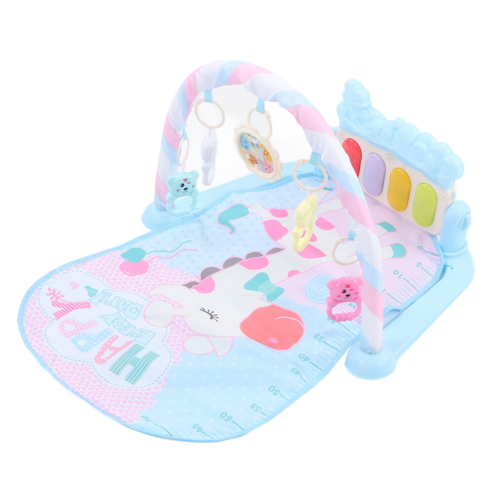 Multicolor Baby Play Mat with Piano Keyboard & Soothing Lullabies