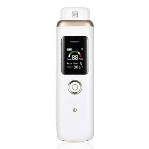 Professional Ketone Breath Analyzer High Accuracy White