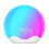 (Pink) New Wake-Up Night Light with Alarm Clock, Sunrise Simulation Light, Shell-Shaped Double-Sided Rainbow Bedside Night Light 1