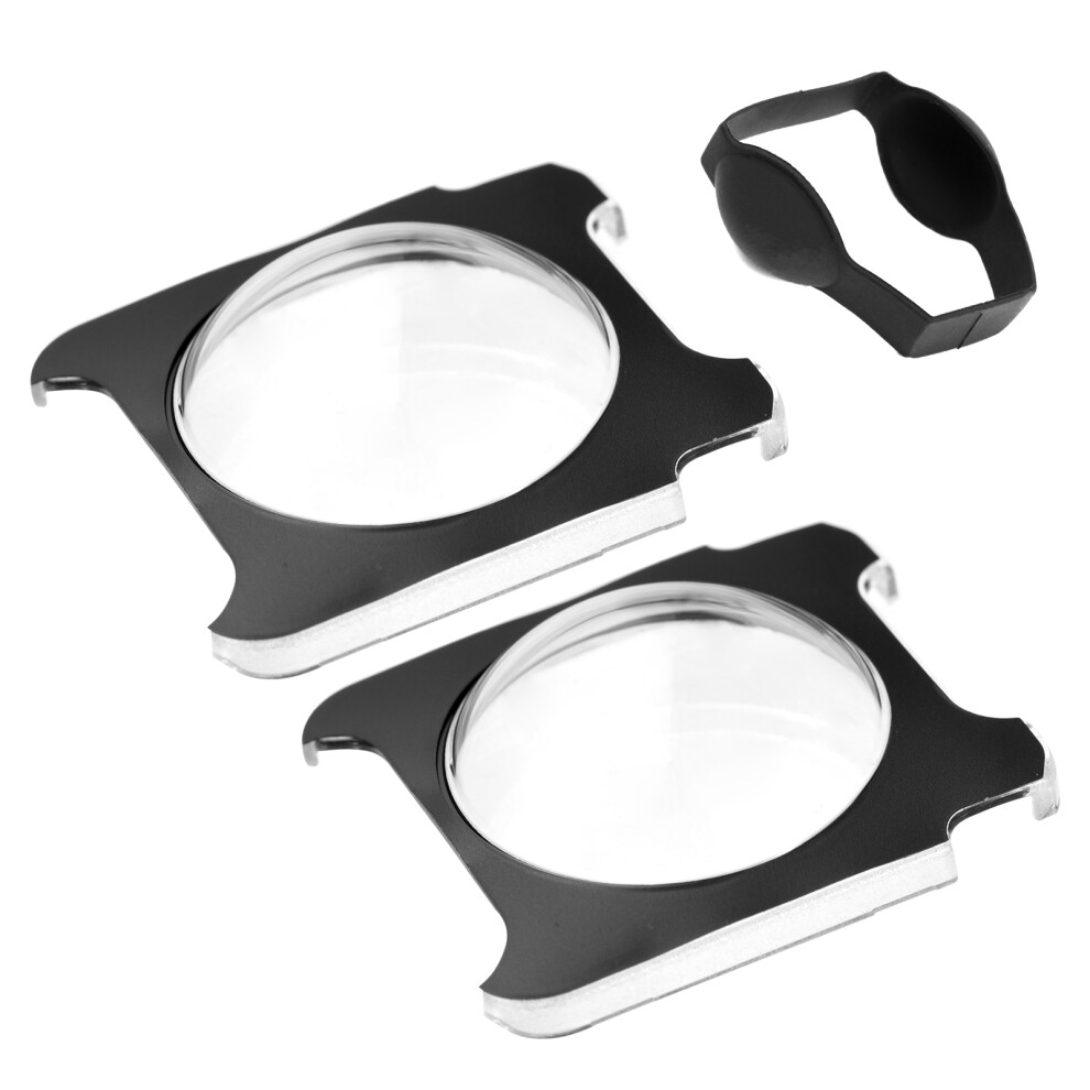 2Pcs Panoramic Lens Protectors For Insta360 One R/Rs Camera, Clear** 6951339508016