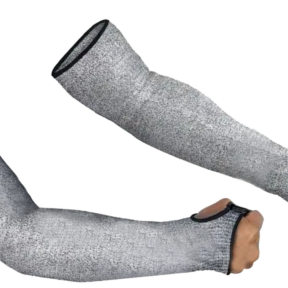 2Pcs Level 5 Cut-Resistant Breathable Protective Arm Sleeves, Open Style 4671339508282
