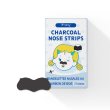 (Charcoal Nose Patch 10PIECES) Nose patch care series Gently clean pores and nose T-zone care moisturizing nose care patch
