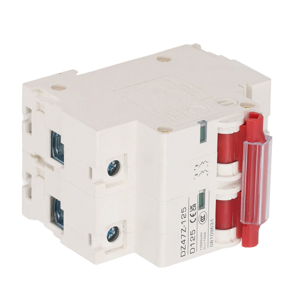 2P 1000V 125A Dc Circuit Breaker For Pv Systems Red Switch 8481339509501