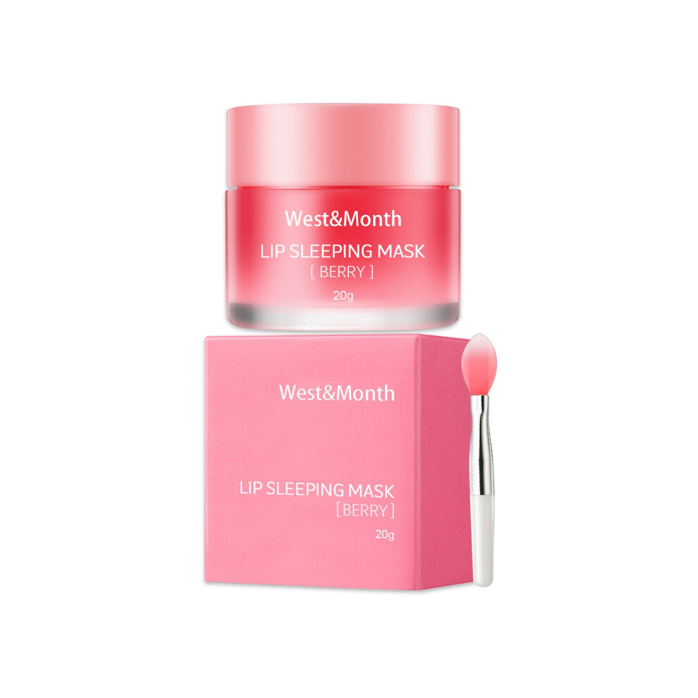 (20g + spoon) Jelly Lip Mask Moisturizing and Hydrating Lip Textured Moisturizing Lip Skin Sleep Jelly Lip Mask