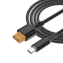 (50cm) Charging Cable Adapter Type-C to XT60 Charging Cord 100W Fast Speed Power Charger Supply Extension Cord