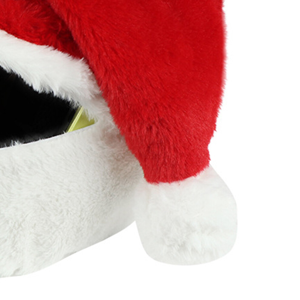 Windproof Cartoon Soft PP Cotton Motorcycle Helmet Cover Red for Outdoor Riding-image-OPC-PJJFCBZ-NEW