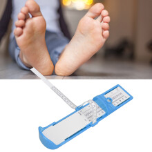 Children Foot Gauge 20cm High Precision Shoe Sizer Portable Blue