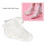 100pcs Paraffin Wax Feet Covers Disposable Plastic Liners for Foot Spa 6