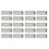 304 SS Rust-Proof M5 Hex Coupling Nuts 20Pcs Threaded Silver Set 1