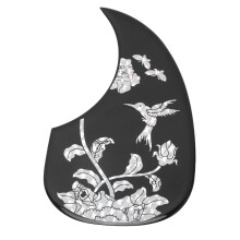 Decorative PVC Guitar Pickguard Self-Adhesive Acoustic Scratch Plate