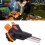 Black Gas Torch Lighter Head 19x5cm for Home & Barbecue 1