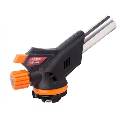 Black Gas Torch Lighter Head 19x5cm for Home & Barbecue 1
