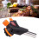 Black Gas Torch Lighter Head 19x5cm for Home & Barbecue 11