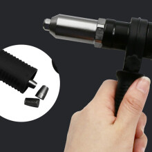 Elektrische Nietpistole Adapter-Set Schwarz 149 mm Schraubenschlüssel